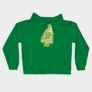 St. Patrick Day Feeling Lucky Kids Hoodie